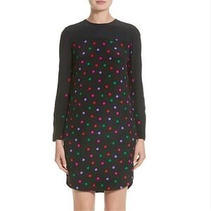 Akris Punto polka dot dress silk size Medium